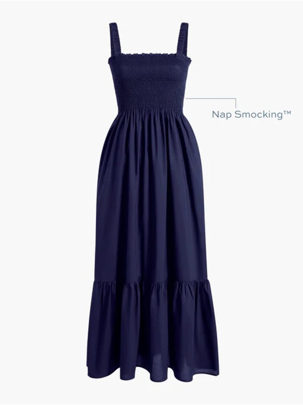 Hill House Anjuli Nap Dress.- Navy XL